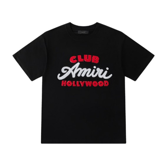 AMIRI Club Hollywood Chenille Logo T-Shirt